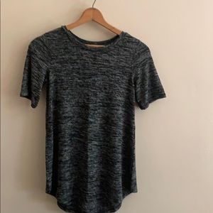 T shirt marble black